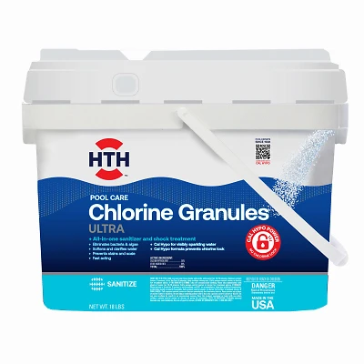 Pool Care Chlorine Granule,18-Lbs.