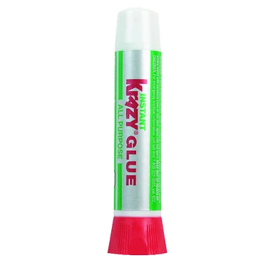Krazy Glue KG58548R Super Glue, All-Purpose Formula, 2-g. Tube