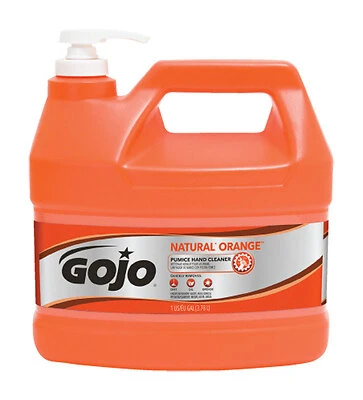 GOJO 0955-02 Natural Orange Pumice Hand Cleaner, 1 Gallon
