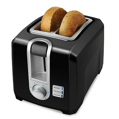 Black+Decker T2569B 2-Slice Toaster, 850W, Extra-Wide Slots