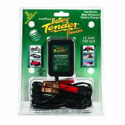 Battery Tender Junior 12V Battery Charger/Maintainer, 750 mA