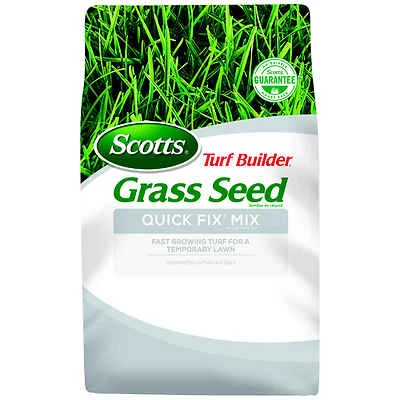 Scotts 18272 Turf Builder Grass Seed Quick Fix Mix, 3 Lbs.