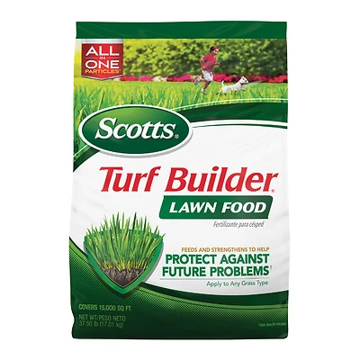 Scotts 22315 Turf Builder Lawn Food, 39.5 Lbs., Covers 12,000 Sq. Ft