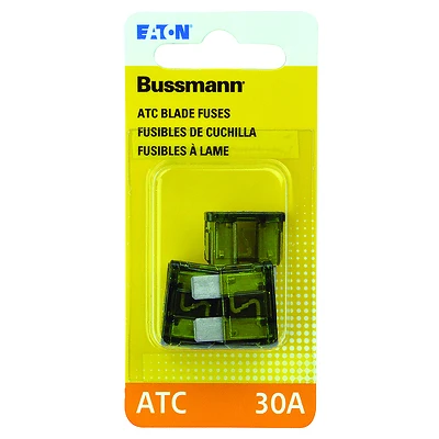 Bussmann BP/ATC-30-RP Blade Fuse, 30-Amp, 5-Pack