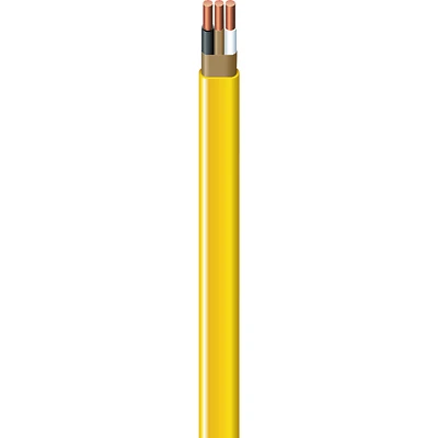 Non-Metallic Romex Sheathed Electrical Cable With Ground, 12/2, 25 Ft.