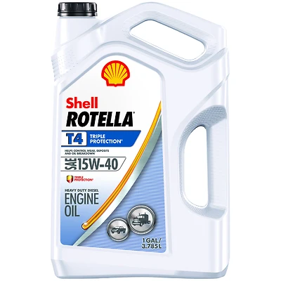 T Motor Oil, 15W-40, 1 Gallon