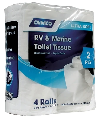 RV & Marine Toilet Tissue, 2-Ply, 4-Pk.