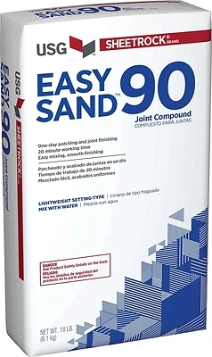 Sheetrock 384211 Easy Sand 90 Joint Compound, Lightweight, 18 Lbs.