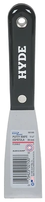 Putty Knife, Flexible Steel Blade, 1-1/2-In.