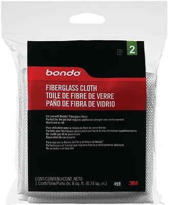 Bondo 499 Fiberglass Cloth, 8-Sq. Ft.