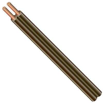 Southwire Lamp Cord, 16/2 SPT-2, Brown Vinyl, 250 Ft. Spool