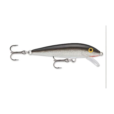Rapala 0140-2153 Original Floating F07S Fishing Lure, Silver, 2-Hook