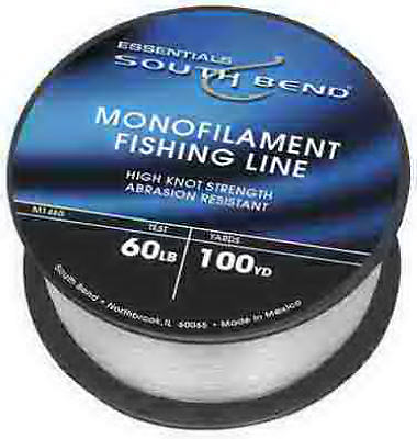 6 Lb. Clear Monofilament Fishing Line, 900 Yd. - High Knot Strength