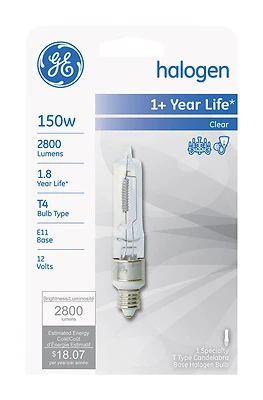 Halogen Quartz Bulb, 150 Watt