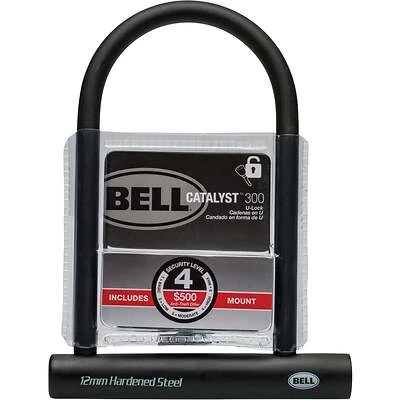 8-Inch Hands-Off Bicycle U-Lock