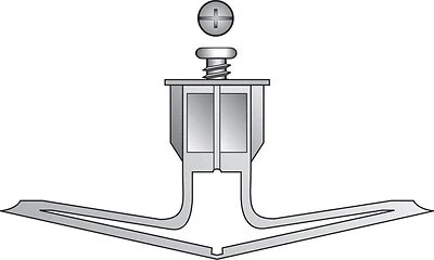Medium Pop-Up Toggle With #8 x 1.25-In. Screw, 10-Pk.