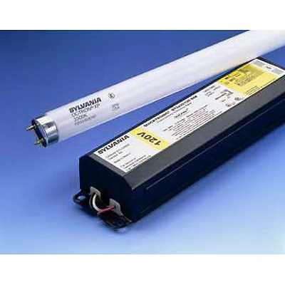 21781 Fo32/841/eco 32w T8 Fluorescent Tube Light Bulb, 30000 Hr Life, 4100k