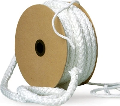 Imperial GA0175 Stove Gasket Rope, Fiberglass, 3/4 In. x 50 Ft.