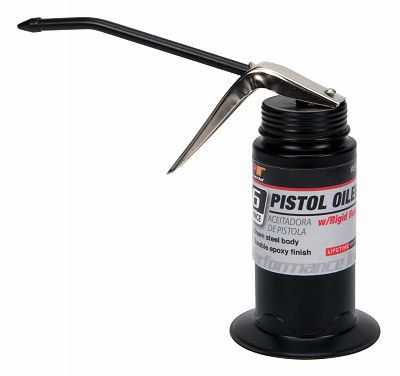 Pistol Oiler w/ Rigid Hose, 6 oz.