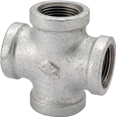 1-1/2 Inch Galvanized Malleable Cross Pipe Fitting Ppg180-40