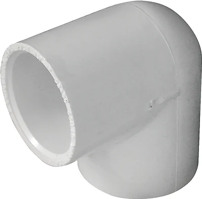1-inch Diameter 90-degree Pvc Schedule 40 Slip Elbow Pipe Fitting