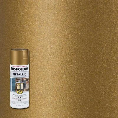 Rust-Oleum Stops Rust Metallic Spray Paint, Champagne Bronze, 11 oz