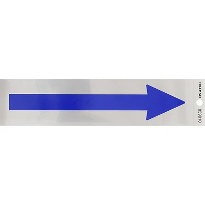 Hillman 2-in x 8-in Arrow Sign