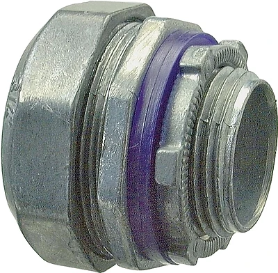 1/2 In. Liquid-tight Connector, Model 16205b, 25 Pk, Zinc Die-cast
