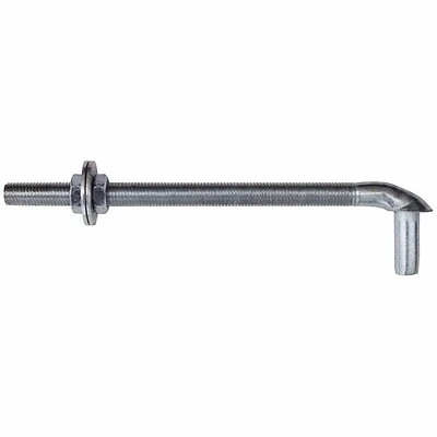 Heavy Duty Bolt Hook For 2-inch Gates, 0.75 X 12-inch