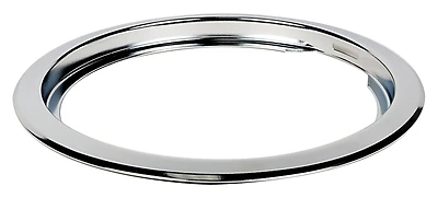 00343 Chrome Burner Trim Ring, 6 Inch Diameter For Electric Ranges