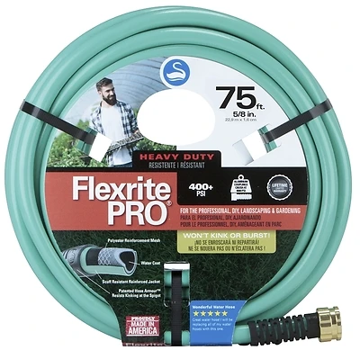 Flexrite Pro 5/8 In. Dia X 75 Ft. Heavy Duty Water Hose