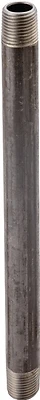 Prosource Black Pipe Nipple, 3/4 In. X 5 In., Schedule 40, Steel