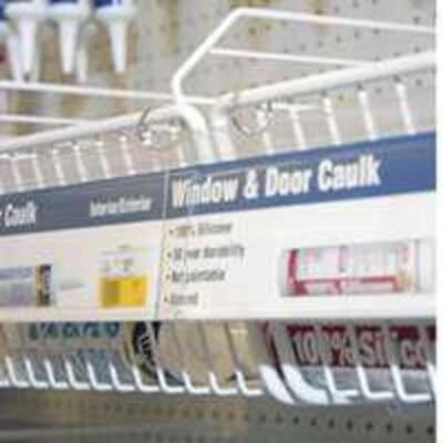 3 In. X 48 In. Clear Pop Sign Holder (10 Pk) With Snap Rings
