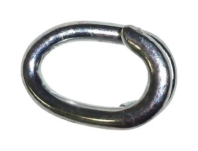 1.75 In. H Farm Screw Pin Lap Links 990 Lb, Zinc Plated Steel