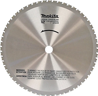 A-90532 12-inch 60-tooth Carbide-tipped Circular Saw Blade For Metal Cutting
