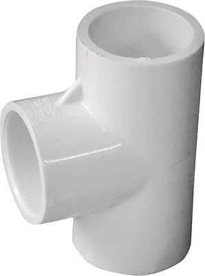 3/4-in Diameter Pvc Schedule 40 Tee Pipe Fitting Model 401007rmc