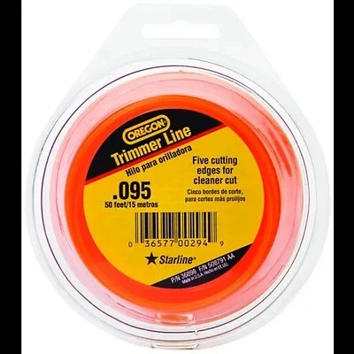 619768/36898 Trimmer Line, 0.095 Inch Diameter, 50 Feet Length, Co-polymer
