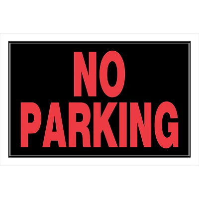 Hillman 8-in x 12-in Parking Sign