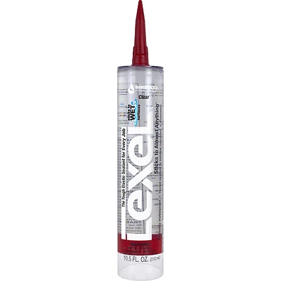 Lexel Clear Caulk, 10.5 oz.