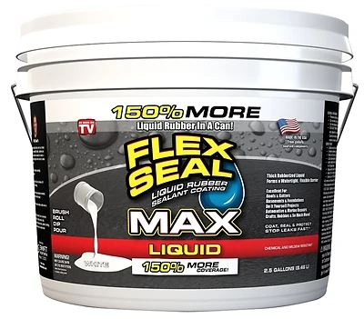 Flex Liquid Max, White, 2-1/2 Gallons