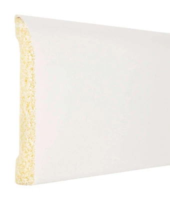 Interior Crown Moulding, Crystal White Polystyrene, 2-3/8-In. x 8-Ft.