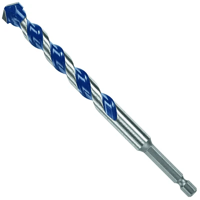 BluGranite Turbo Hammer Drill Bit, Carbide, 1/2 x 4 x 6 In.