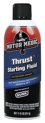 Thrust High-Temperature Starting Fluid, 11 oz.