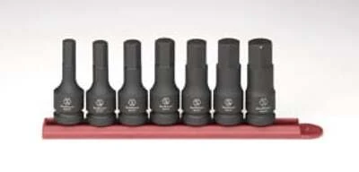 84941 7-piece 1/2-inch Drive 6-point Sae Hex Impact Socket Set