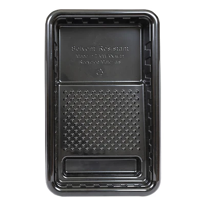 Linzer RM 007 Paint Roller Tray, 7 In. Plastic, Black