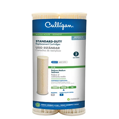 Sediment Water Filter Replacement Cartridges, 2-Pack
