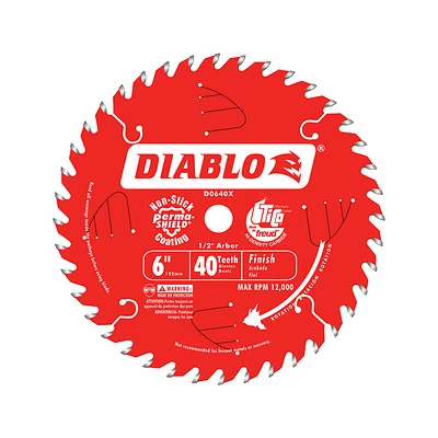 Cordless Saw Boss Blade, 40-Tooth x 6-In.