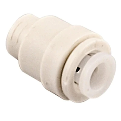 Pl-3047 1/4 In. Push-fit Cap Fitting, 150 Psi, 70-140°f, Plastic, White (6 Pk)