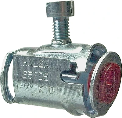 65705b 3/8 Inch Snap-in Connector For Flexible Metal Conduit