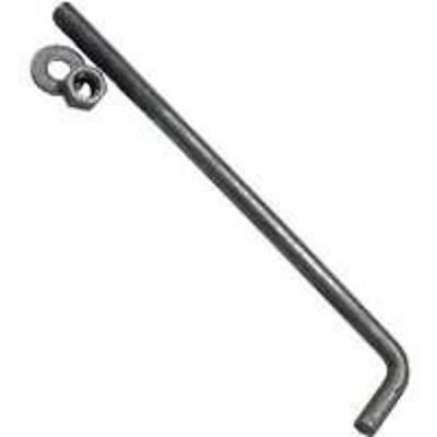 5/8 X 10 In Hot Galvanized Anchor Bolts, Ag5810, Pack Of 25